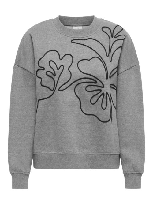 JDY JDYCANOA L/S EMB SWEAT JRS NOOS