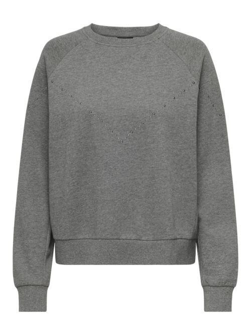 JDY JDYLENA L/S STUD SWEAT JRS
