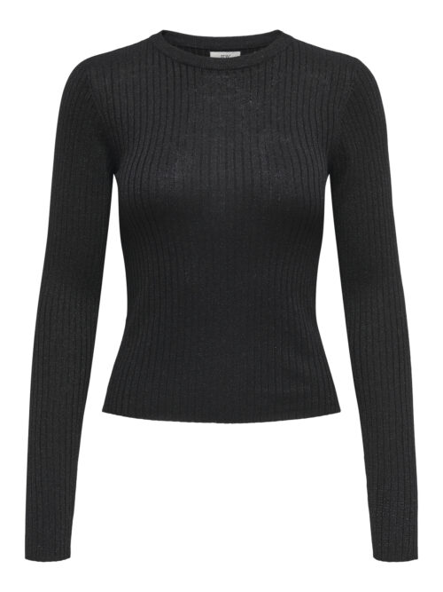 JDY JDYPLUM LUREX L/S O-NECK PULLOVER K
