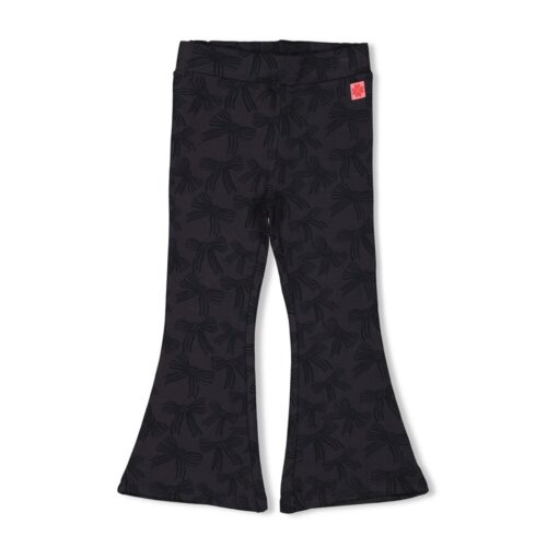 JUBEL Flared broek AOP - Queen Of Hearts
