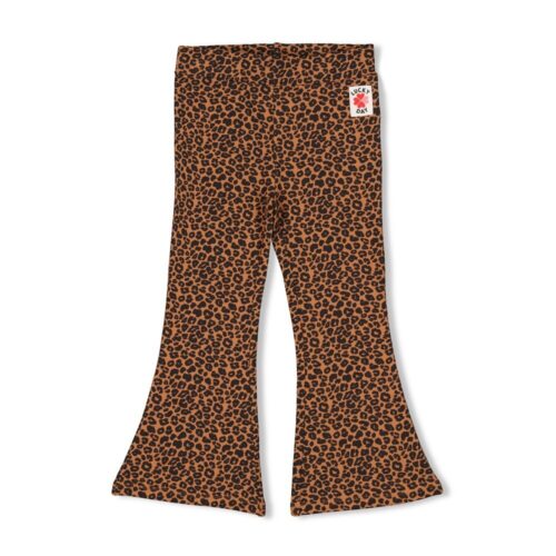 JUBEL Flared broek AOP - Queen Of Hearts