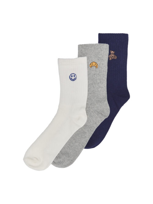 Kids Only KOGINE EMB. 3-PACK SOCKS CS ACC