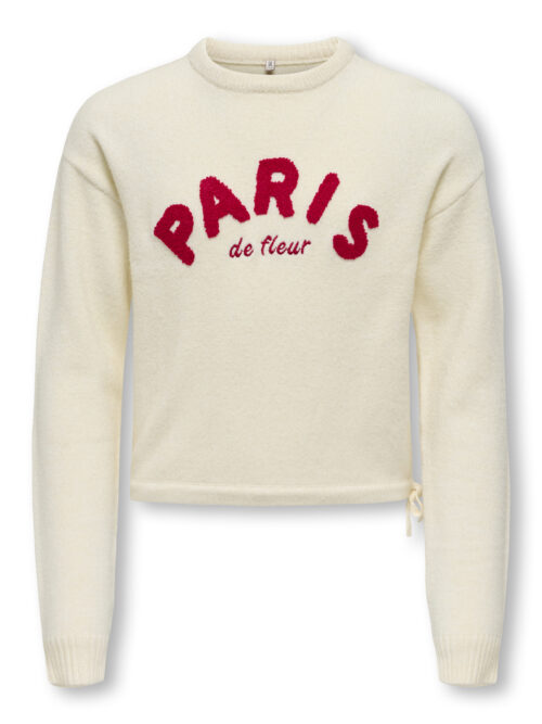 Kids Only KOGKATIA LS TEXT O-NECK CP KNT