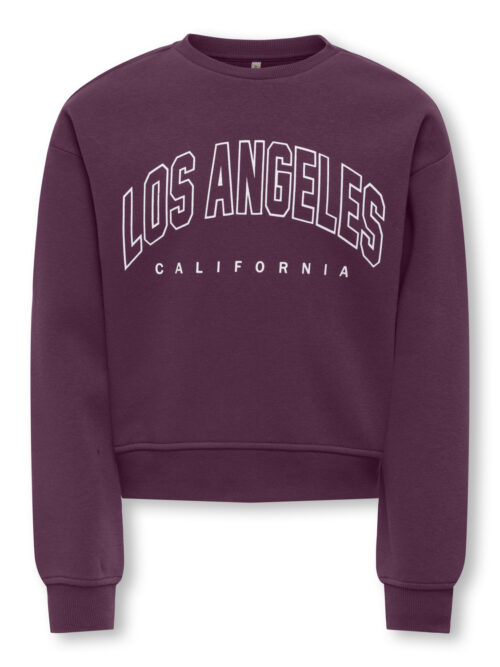 Kids Only KOGSWEAT LS CREW OVZ STAT SWT NOOS
