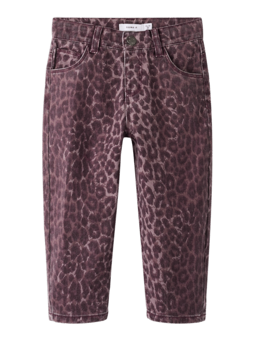 NAME IT NMFBELLA MOM LEO TWILL PANT 4002-TD