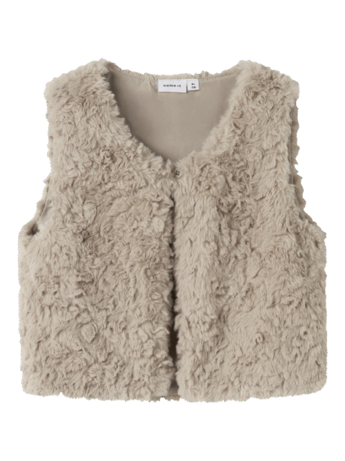 NAME IT NMFNANO FAKE FUR VEST