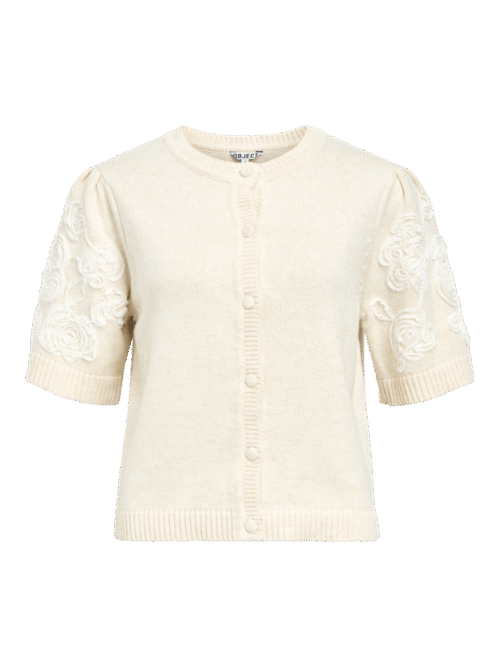 Object OBJJANE 2/4 RE KNIT CARDIGAN 140