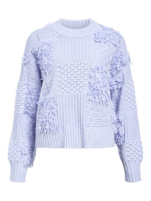 Object OBJVALERIE L/S RE KNIT PULLOVER 140