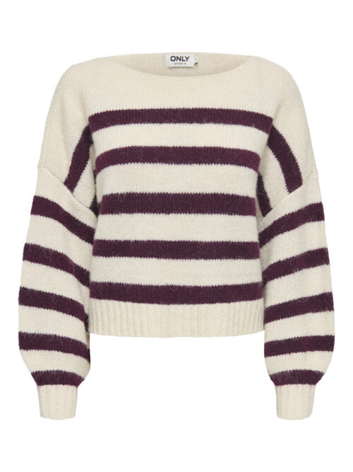 only ONLAYA LIFE L/S BOATNECK CC KNT