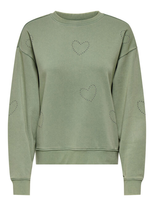 only ONLINDA L/S O-NECK BOX CC SWT