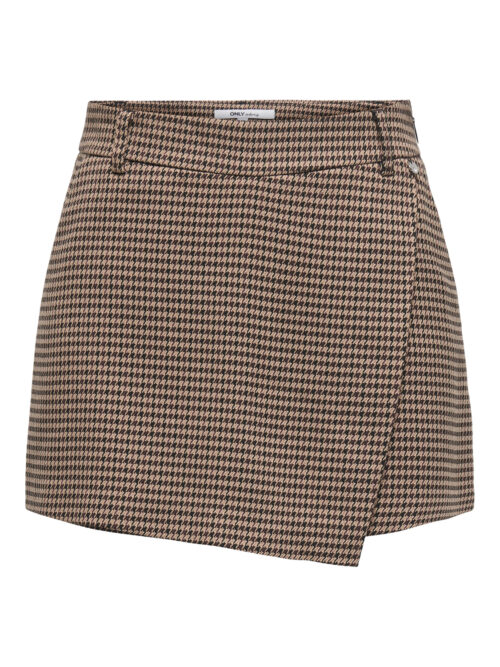 only ONLLETTIE LIFE MW CHECK SKORT TLR