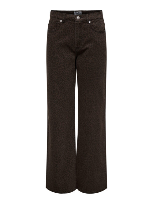 only ONLMADISON HW WIDE ANIMAL PANT CC P
