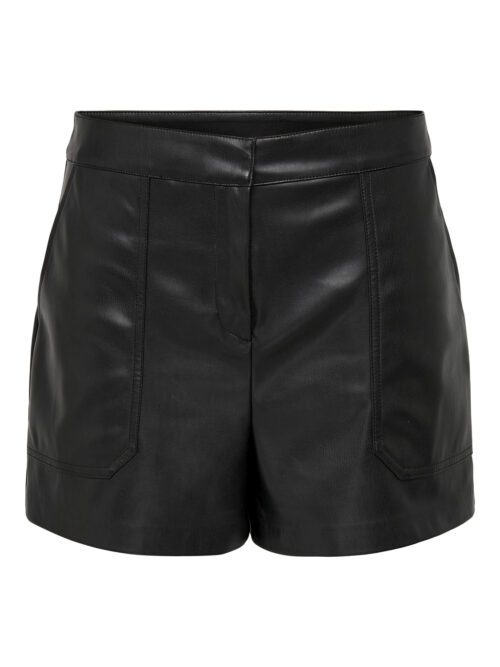 only ONLTRICIA FAUX LEATHER SHORTS OTW N