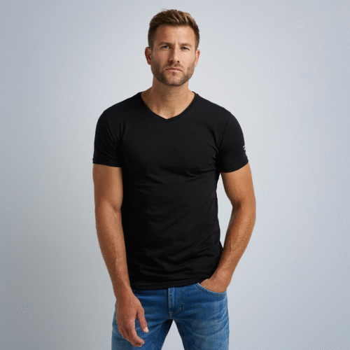 PME 2-pack V-neck basic t-shirt