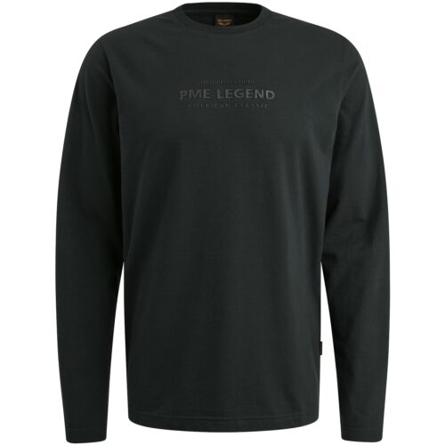 PME Long sleeve r-neck cotton elastane