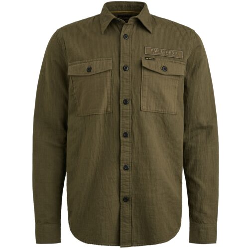PME LONG SLEEVE SHIRT Quilt Poplin