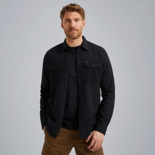 PME LONG SLEEVE SHIRT Quilt Poplin