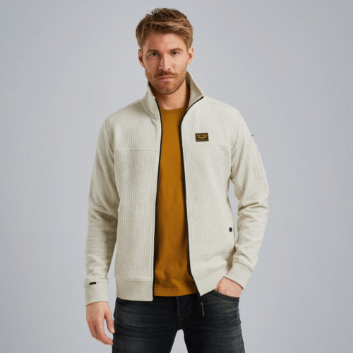 PME Zip jacket jacquard interlock swea