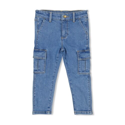 STURDY Cargo broek denim - Winter Denims