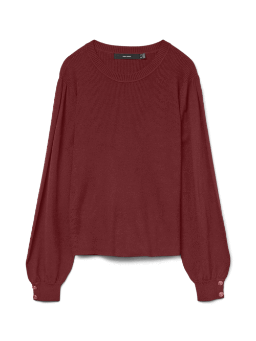Vero Moda VMHOLLYKARIS LS O-NECK PULLOVER BOO