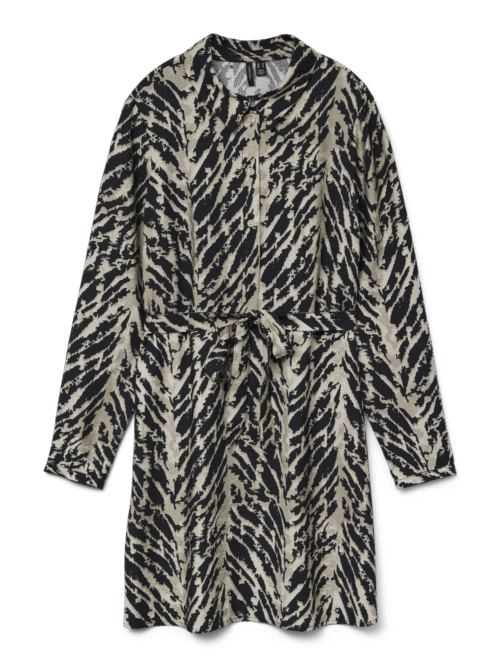Vero Moda VMLUCY LS SHORT SHIRT DRESS WVN GA