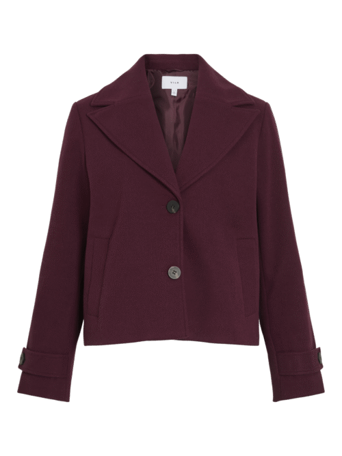 VILA VISOLO L/S SHORT JACKET/TES/1