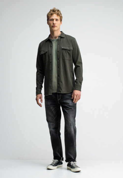 Butcher of Blue FINN POCKET JERSEY OVERSHIRT