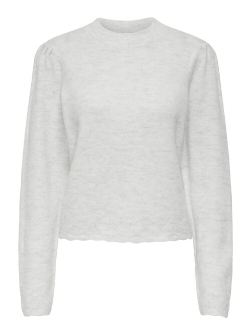 JDY JDYELANORA L/S O-NECK PULLOVER KNT