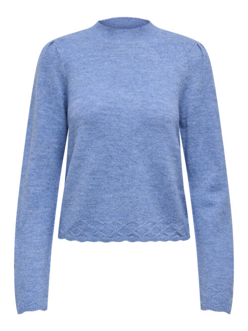 JDY JDYELANORA L/S O-NECK PULLOVER KNT