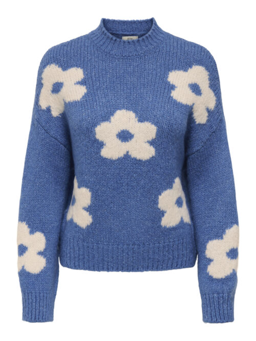 JDY JDYKILIAN FLOWER L/S PULLOVER KNT