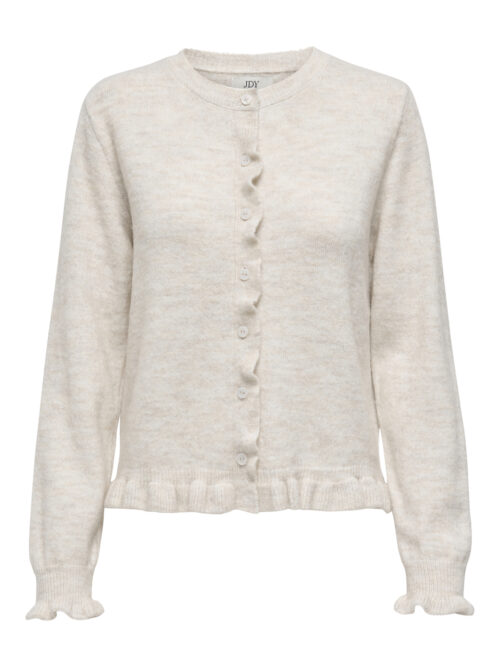 JDY JDYLETTY L/S ON FRILL CARDIGAN KNT