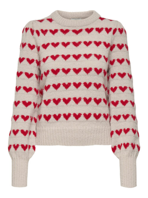 JDY JDYSIGRID LIFE L/S ON PUFF PULL KNT