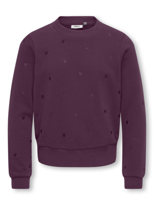 Kids Only KOGATIKA L/S O-NECK EMB HEART SWT