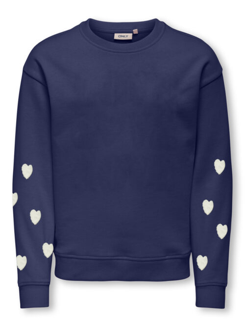 Kids Only KOGMARISA TEDDY HEART L/S O-NECK CS