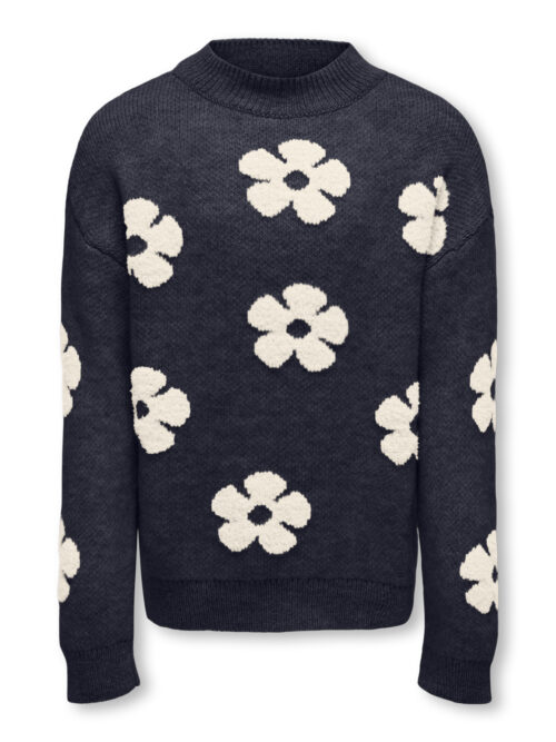 Kids Only KOGNAJA L/S FLOWER PULLOVER KNT