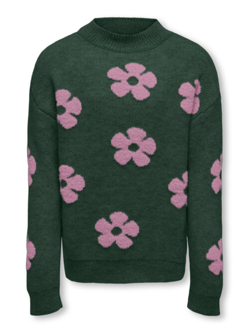 Kids Only KOGNAJA L/S FLOWER PULLOVER KNT