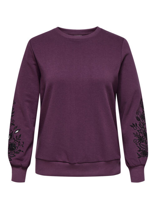 ONLY CARMAKOMA CARJENNA LS O-NECK SWEAT SWT