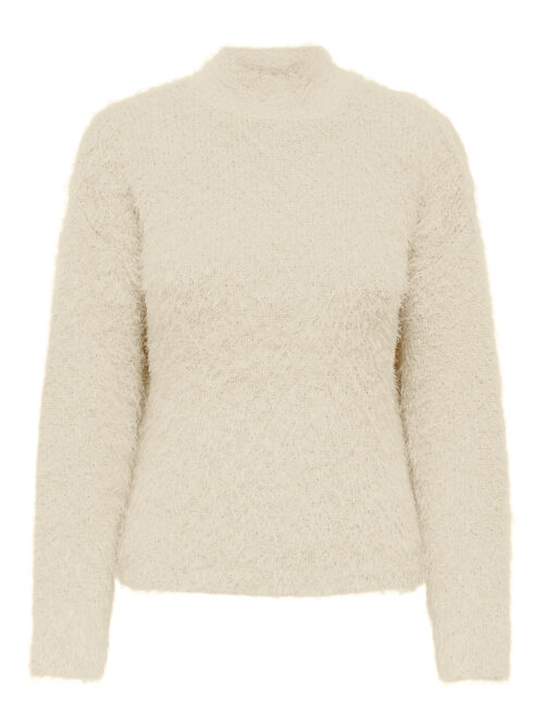 only ONLLULU LS RIB HIGHNECK CC KNT