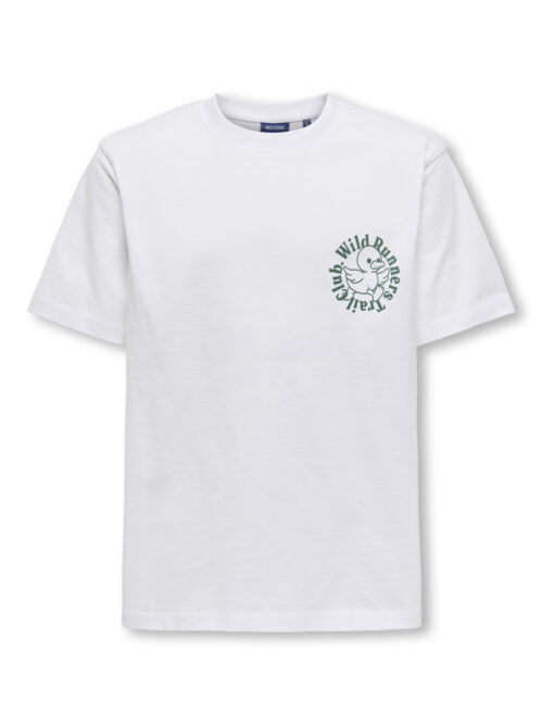 ONLY & SONS KIDS OSJFRED DANIEL LIFE RLX SS TEE JRS