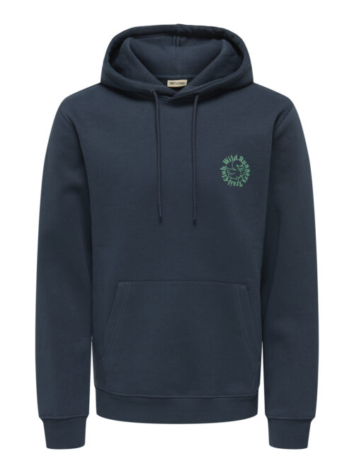ONLY & SONS ONSCONNOR CLUB LIFE REG LS HOODIE S