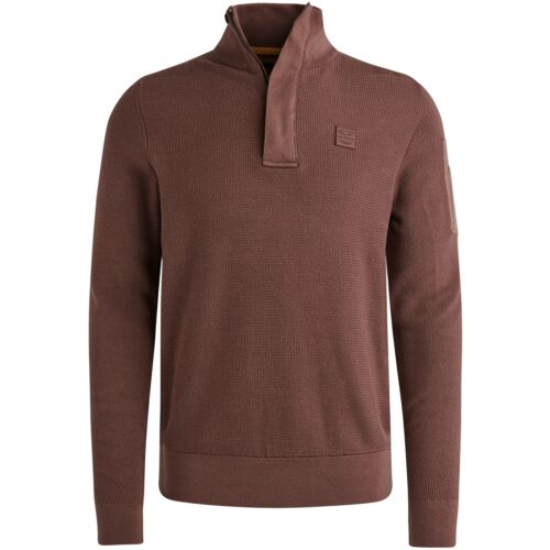 PME Half zip collar cotton knit