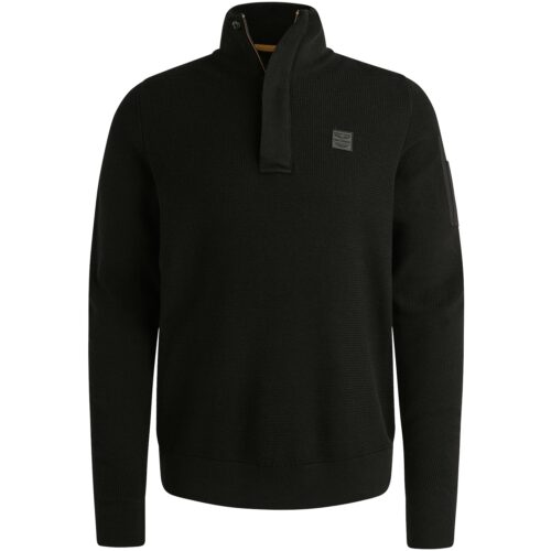 PME Half zip collar cotton knit