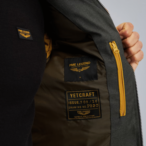 PME Semi long jacket YETCRAFT Melange