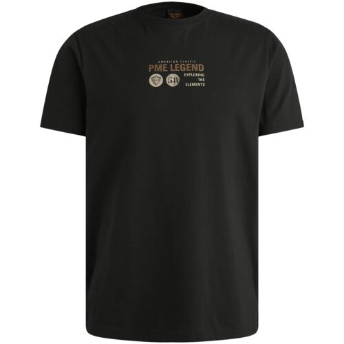 PME Short sleeve r-neck cotton elastan