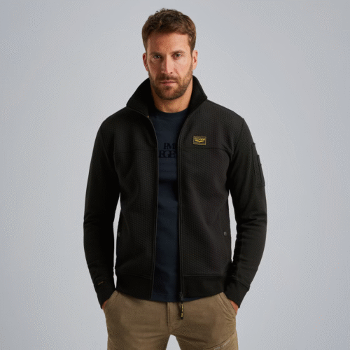 PME Zip jacket jacquard interlock swea