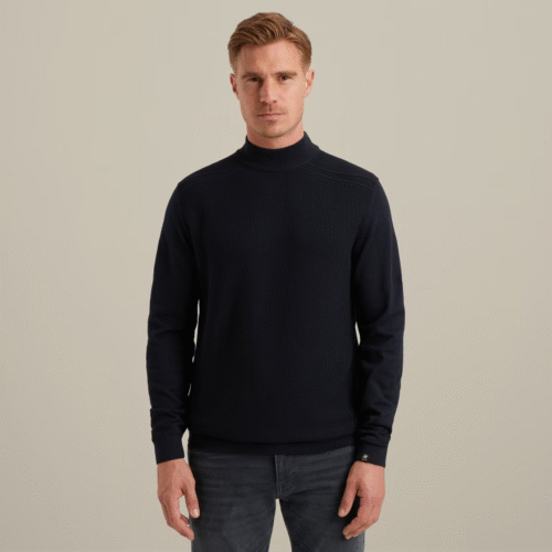 Vanguard Mock neck cotton modal