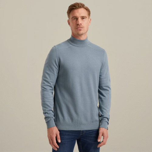 Vanguard Mock neck cotton modal