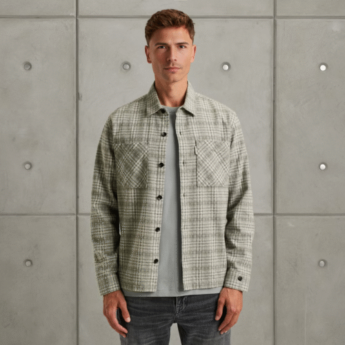 Cast Iron LONG SLEEVE SHIRT Dobby yarn dyed
