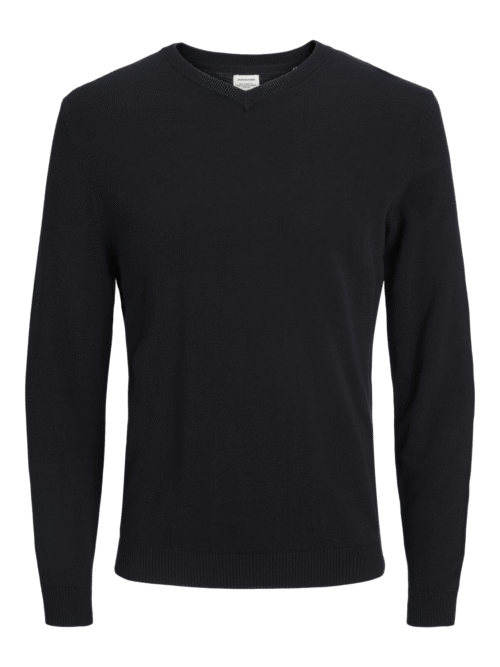 JACK & JONES JJEBASIC KNIT V-NECK NOOS