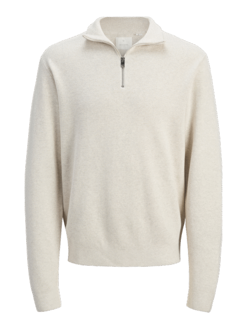 JACK & JONES JPRBLAMILANO STITCH KNIT HALF ZIP S